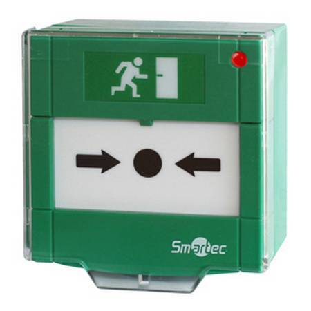 Устройство разблокировки двери SMARTEC ST-ER115SL-GN с восстанавливаемой вставкой