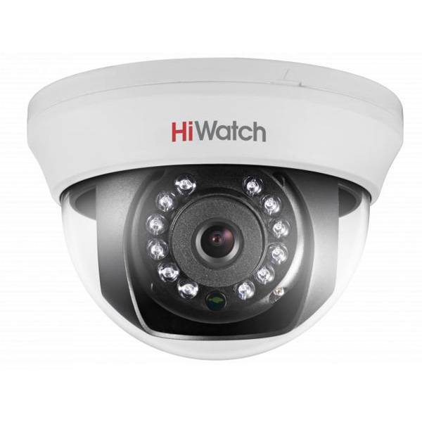 HD-TVI видеокамера купольная HiWatch DS-T101 (2.8 mm)