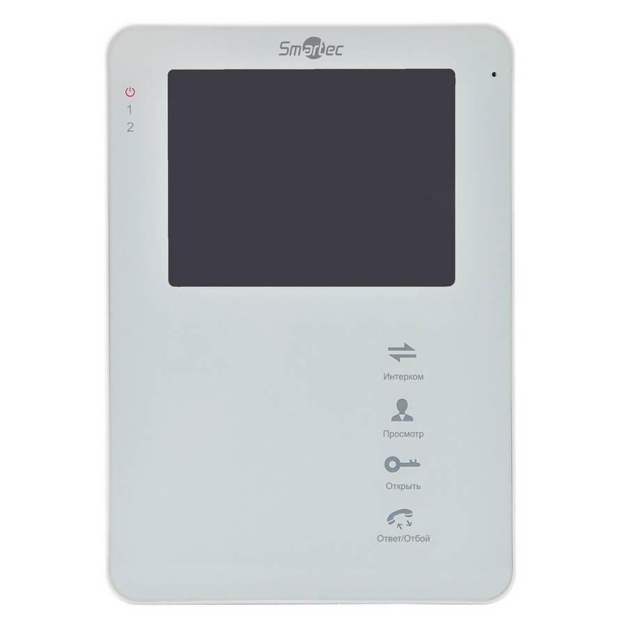 Монитор видеодомофона SMARTEC ST-MS204M-WT