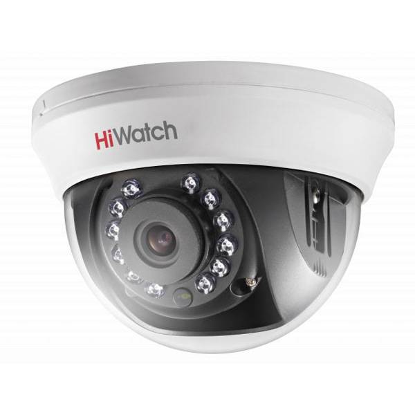 HD-TVI видеокамера купольная HiWatch DS-T101 (2.8 mm)